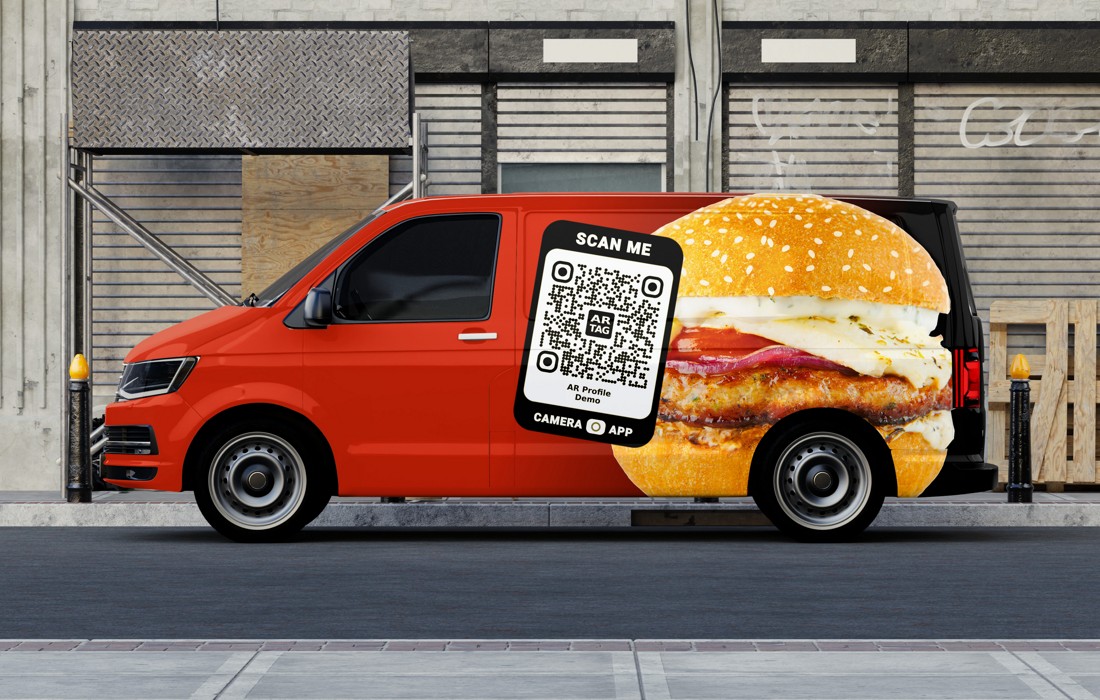 AR Tag Promo Example - QR Vehicles